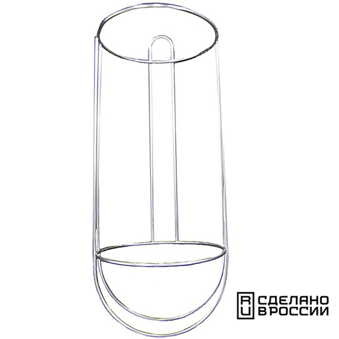 Корзина для кранца 130x330 мм нерж сталь (020314T)